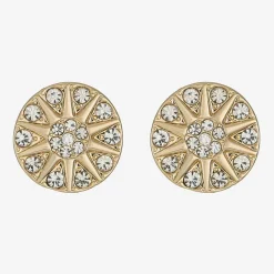 Liz Claiborne Glass 17mm Stud Earrings