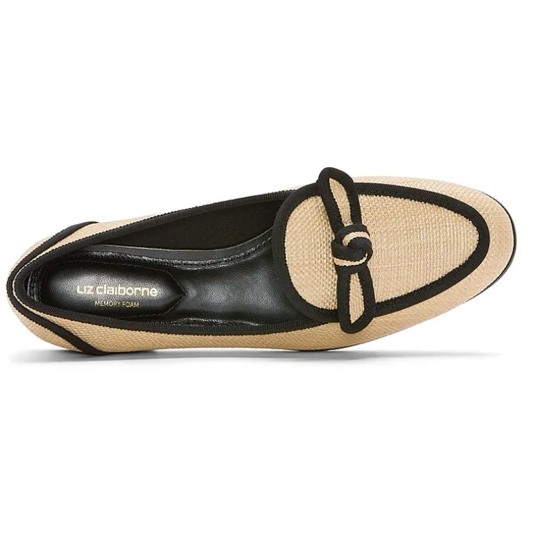Liz Claiborne Granby Womens Round Closed Toe Loafers