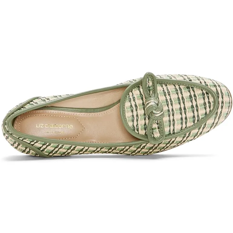 Liz Claiborne Granby Womens Round Closed Toe Loafers