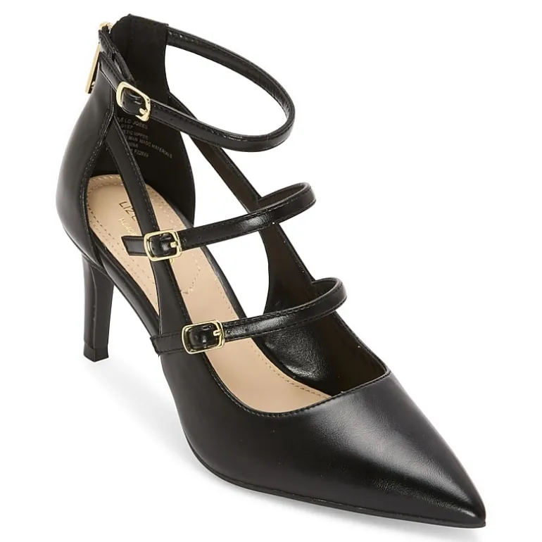 Liz Claiborne Jobes Womens Pointed Closed Toe Stiletto Heel Pumps
