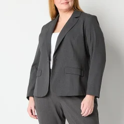 Liz Claiborne Kate Womens Plus Classic Fit Blazer