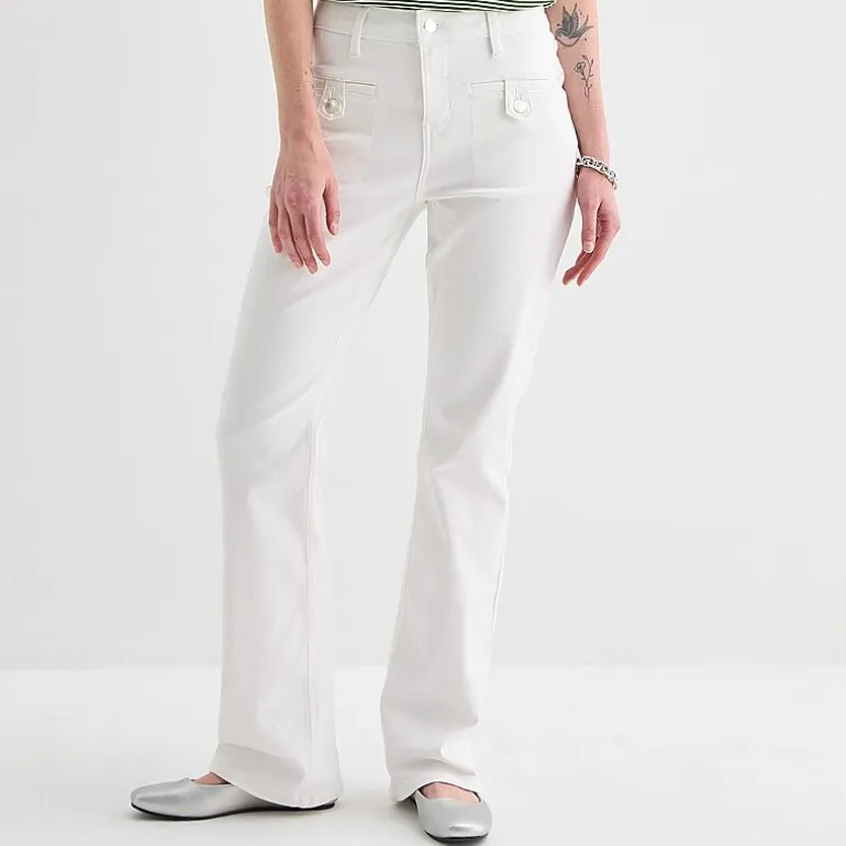 Liz Claiborne Lana Womens High Rise Bootcut Jean