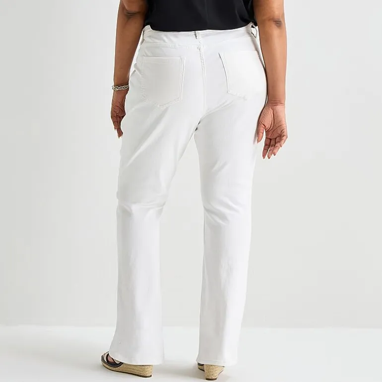 Liz Claiborne Lana Womens Plus High Rise Bootcut Jean