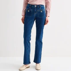 Liz Claiborne Lana Womens Tall High Rise Bootcut Jean