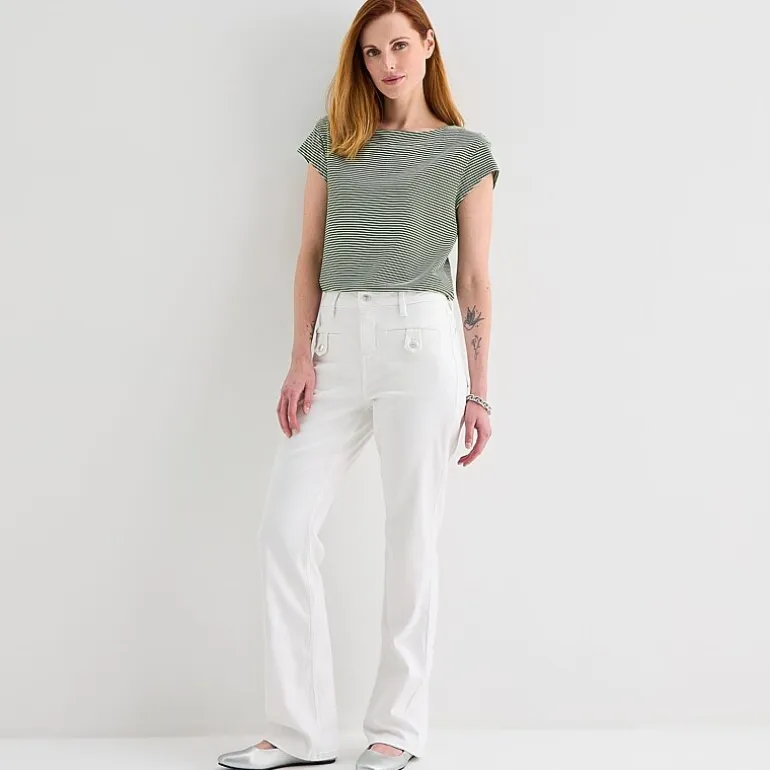Liz Claiborne Lana Womens Tall High Rise Bootcut Jean