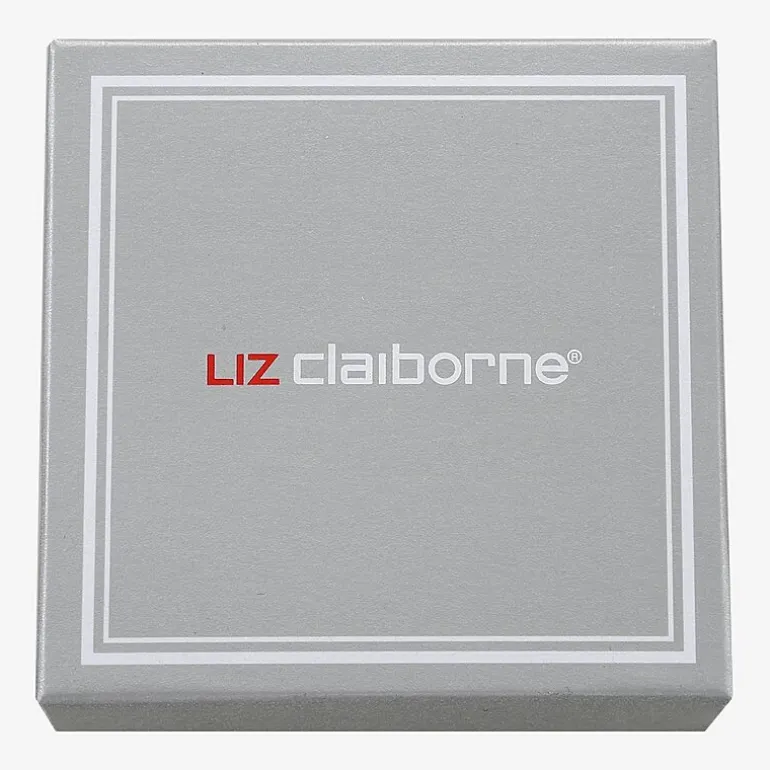 Liz Claiborne Layered Necklace And Drop Earring Womens 2-pc. Jewelry Set