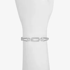 Liz Claiborne Link Womens Rectangular Bangle Bracelet