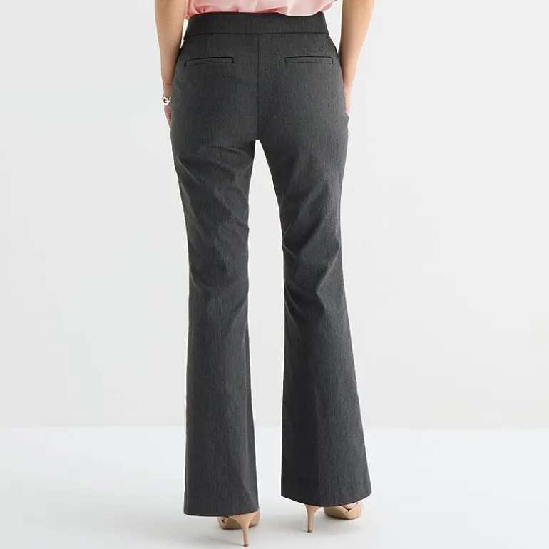 Liz Claiborne Lisa Womens Flare Pull-On Pant