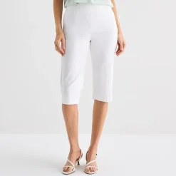 Liz Claiborne Lisa Womens Straight Capri Pant