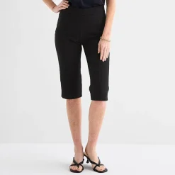 Liz Claiborne Lisa Womens Straight Capri Pant