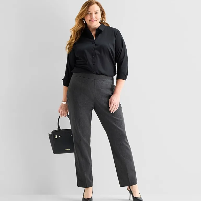 Liz Claiborne Lisa Womens Straight Pull-On Pant