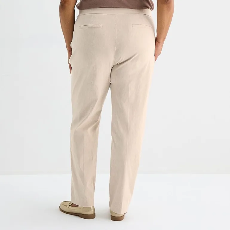 Liz Claiborne Lisa Womens Straight Pull-On Pant