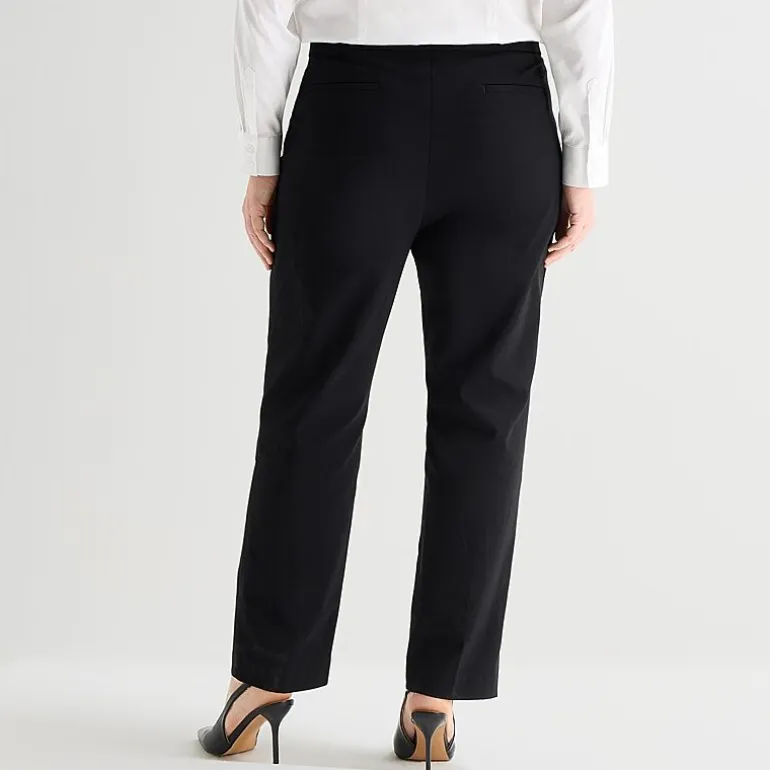 Liz Claiborne Lisa Womens Straight Pull-On Pant