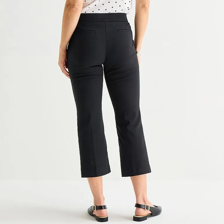 Liz Claiborne Lisa Womens Tall Flare Capri Pant