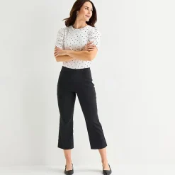 Liz Claiborne Lisa Womens Tall Flare Capri Pant