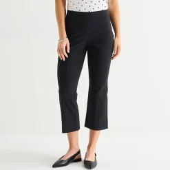 Liz Claiborne Lisa Womens Tall Flare Capri Pant