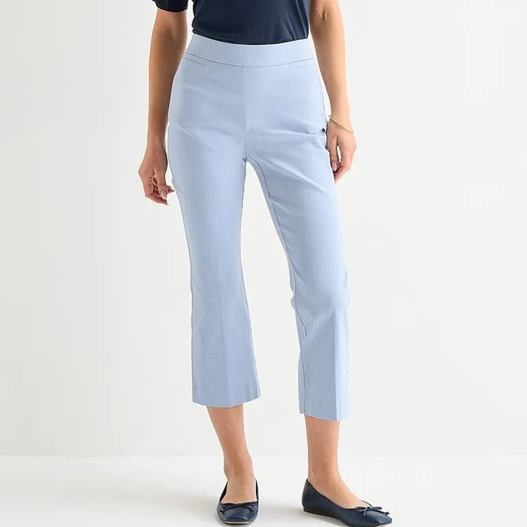Liz Claiborne Lisa Womens Tall Flare Capri Pant