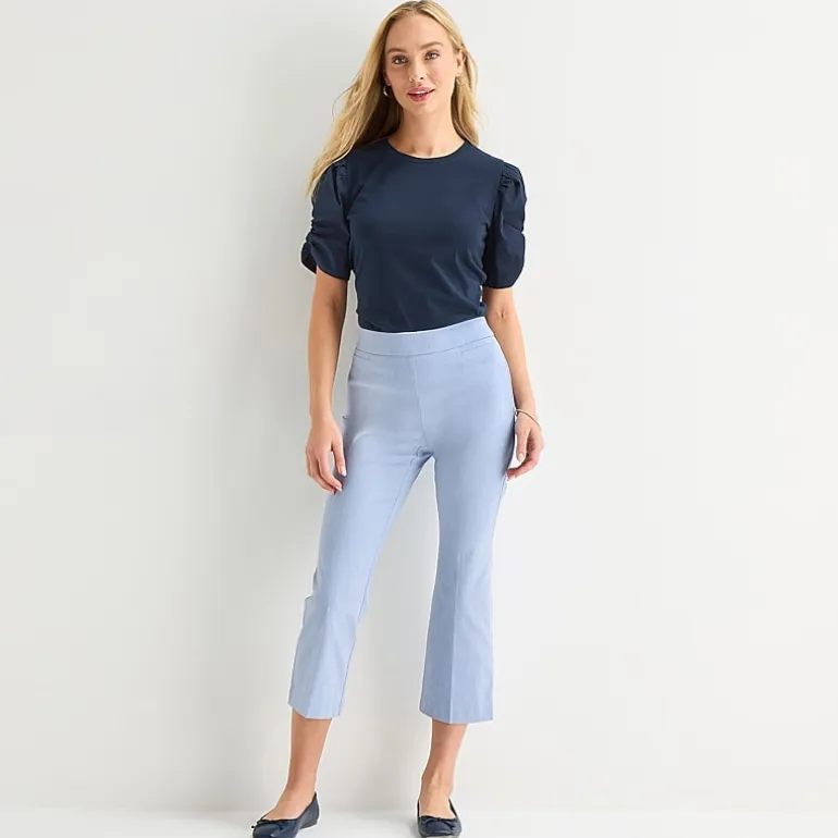 Liz Claiborne Lisa Womens Tall Flare Capri Pant