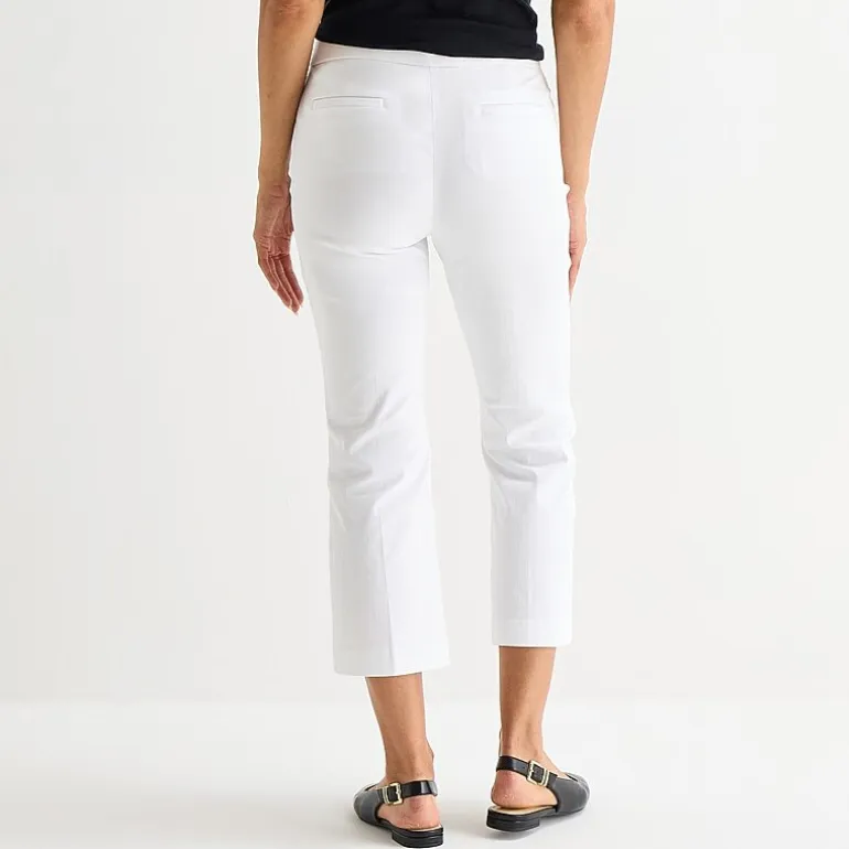 Liz Claiborne Lisa Womens Tall Flare Capri Pant