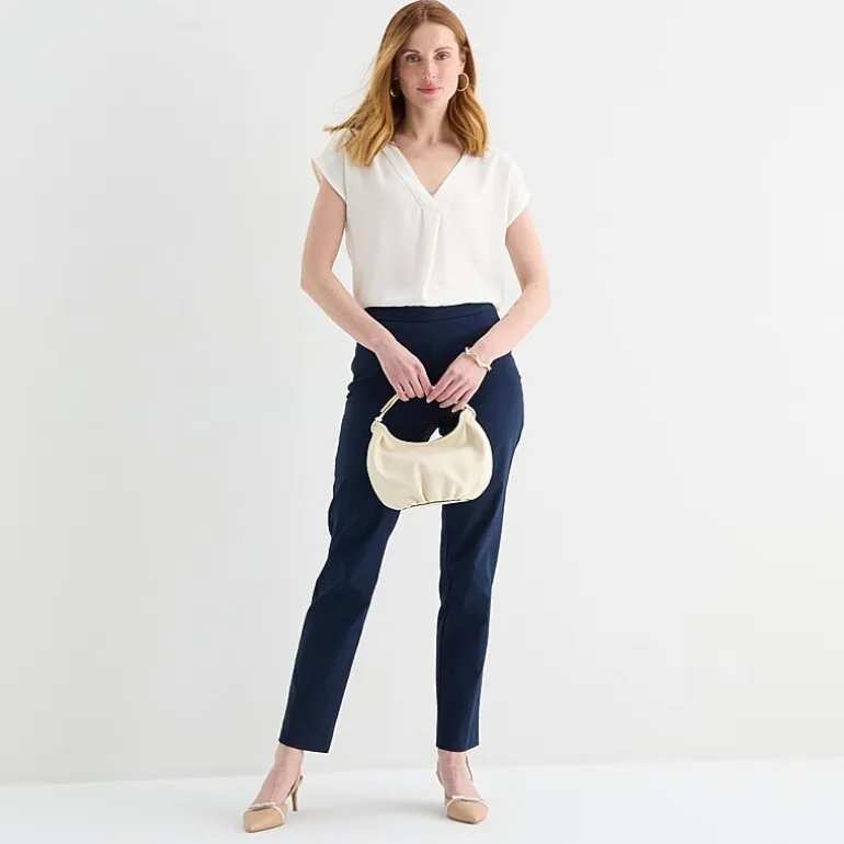 Liz Claiborne Lisa Womens Tall Straight Pull-On Pant