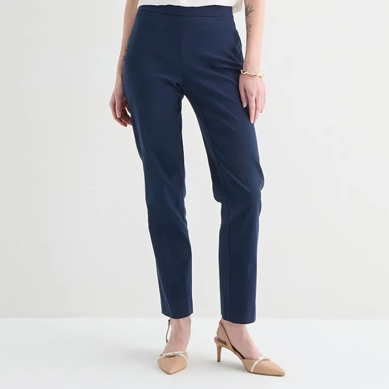 Liz Claiborne Lisa Womens Tall Straight Pull-On Pant