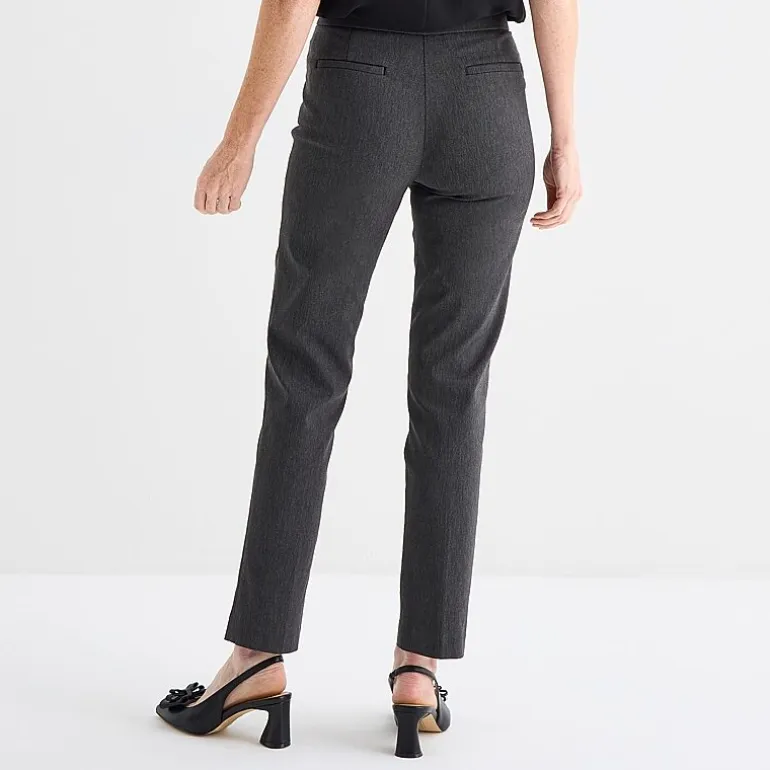 Liz Claiborne Lisa Womens Tall Straight Pull-On Pant