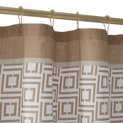 Liz Claiborne Logo Shower Curtain