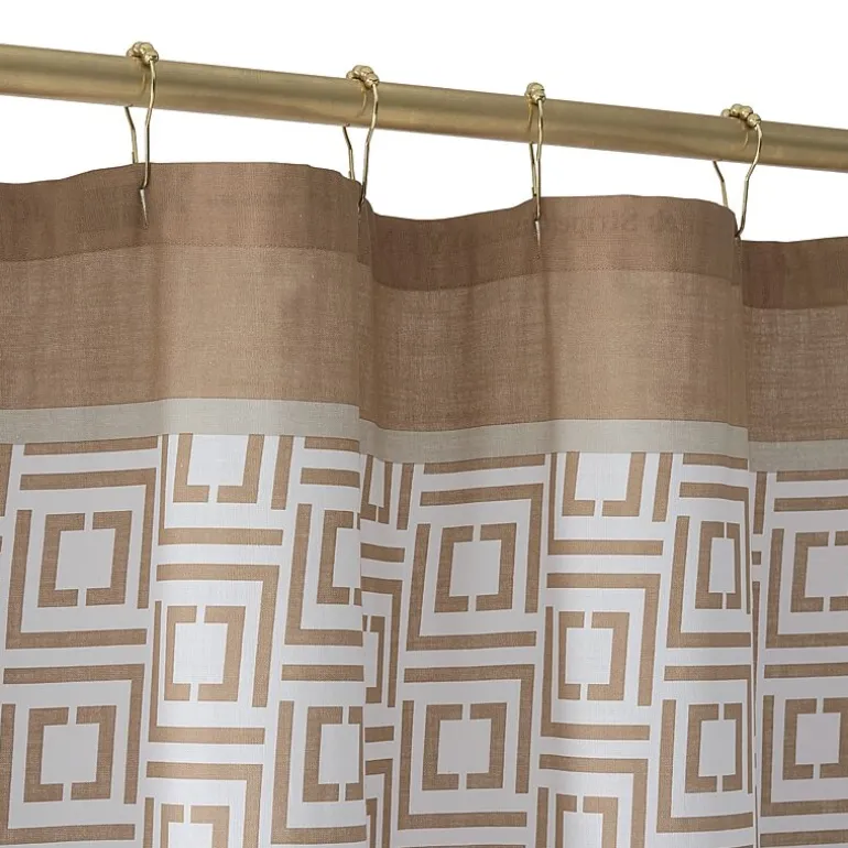 Liz Claiborne Logo Shower Curtain