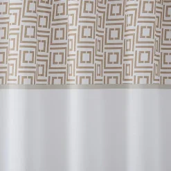 Liz Claiborne Logo Shower Curtain