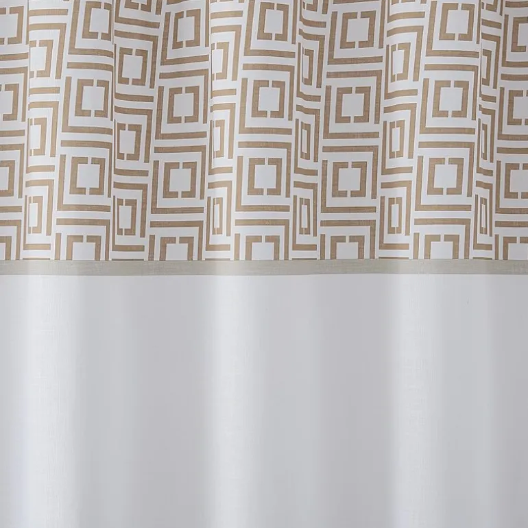 Liz Claiborne Logo Shower Curtain