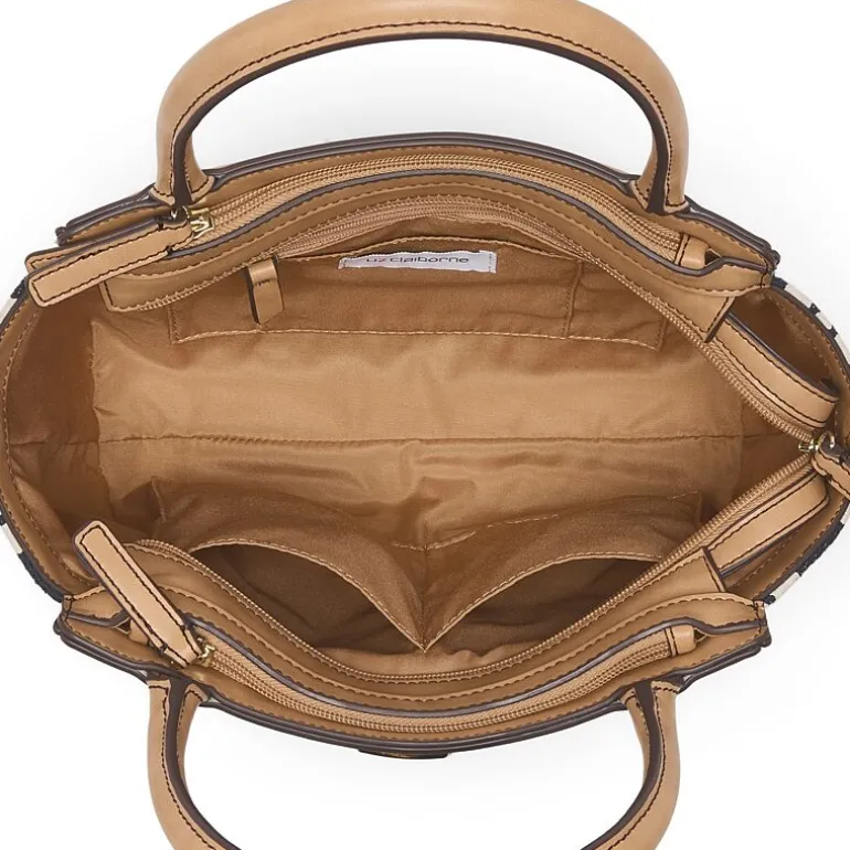 Liz Claiborne Mini Tuxedo Tote Bag
