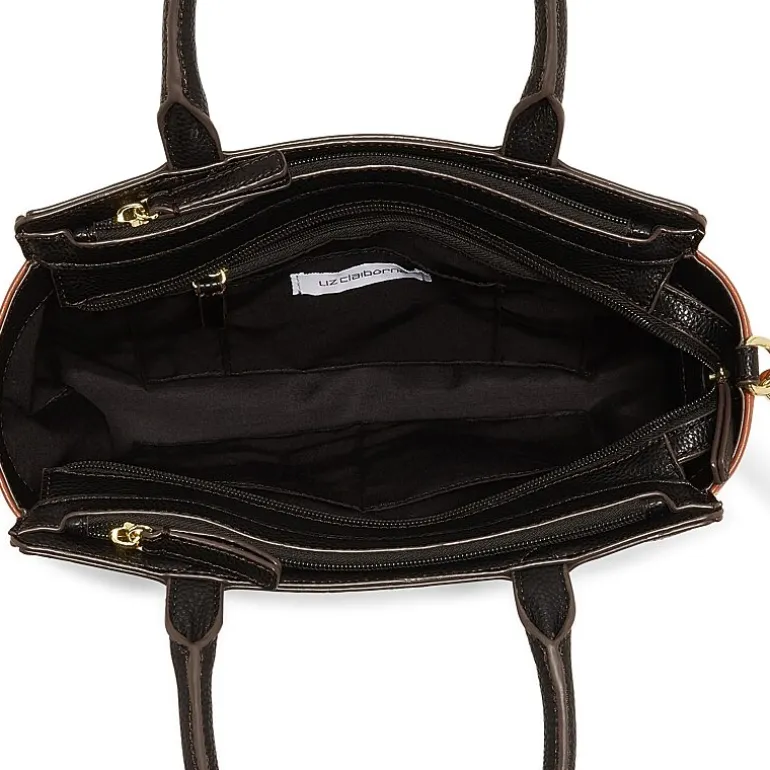 Liz Claiborne Mini Tuxedo Tote Bag