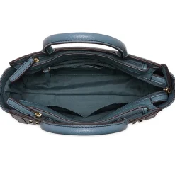Liz Claiborne Mini Tuxedo Tote Bag