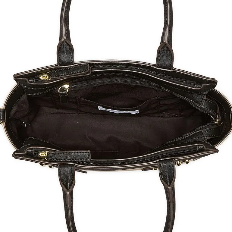 Liz Claiborne Mini Tuxedo Tote Bag