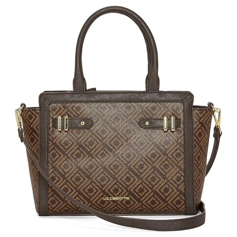 Liz Claiborne Mini Tuxedo Tote Bag