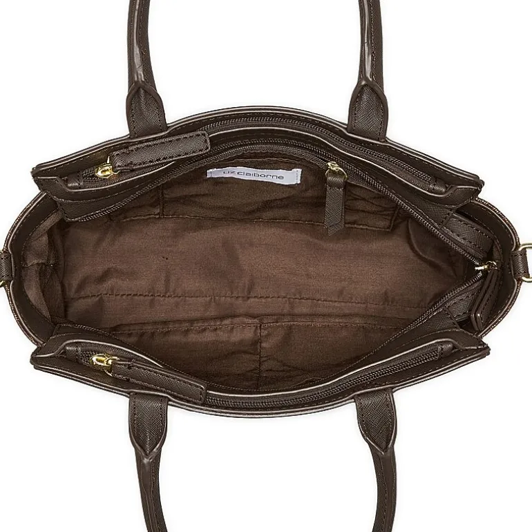 Liz Claiborne Mini Tuxedo Tote Bag