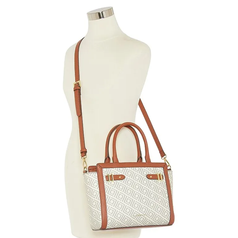 Liz Claiborne Mini Tuxedo Tote Bag