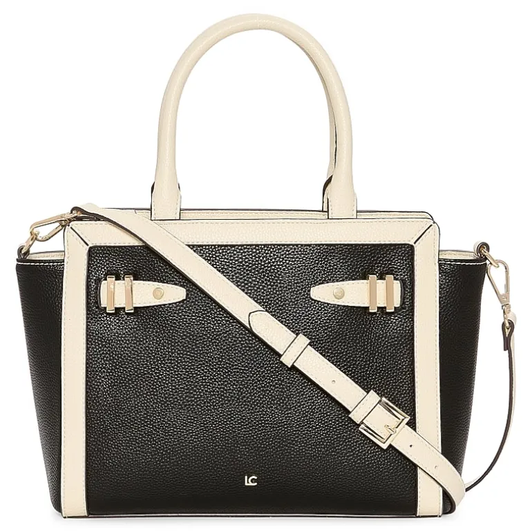 Liz Claiborne Mini Tuxedo Tote Bag
