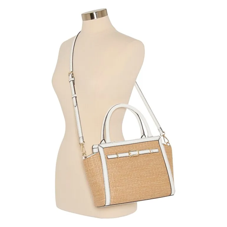 Liz Claiborne Mini Tuxedo Tote Bag