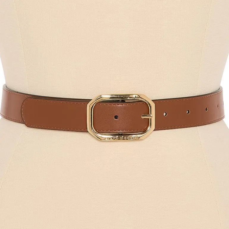 Liz Claiborne 29mm Geo Flip Reversible Womens Belt