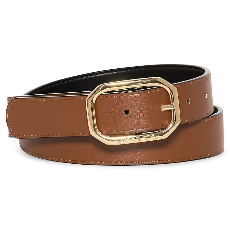 Liz Claiborne 29mm Geo Flip Reversible Womens Belt