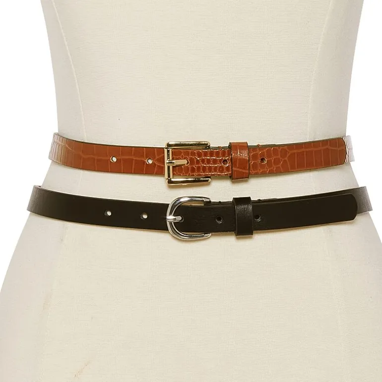 Liz Claiborne 20mm Plus 2-pc. Womens Belt