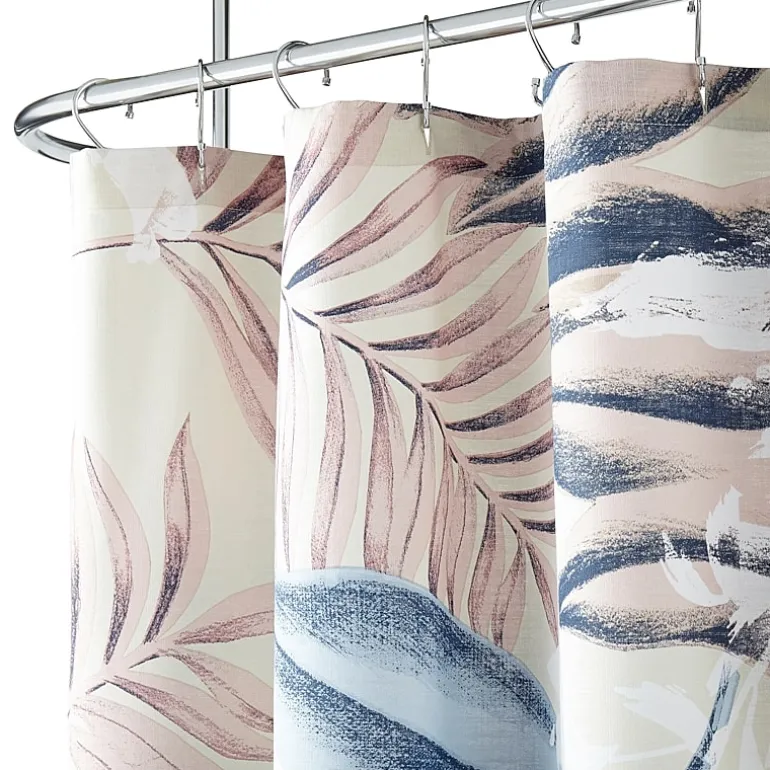 Liz Claiborne Overscale Leaves Shower Curtain