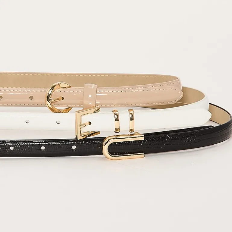 Liz Claiborne 3-pc. Womens Belt