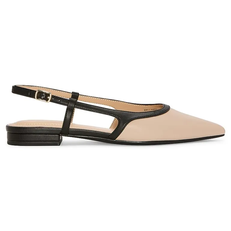 Liz Claiborne Samson Womens Pointed Closed Toe Ballet Flats