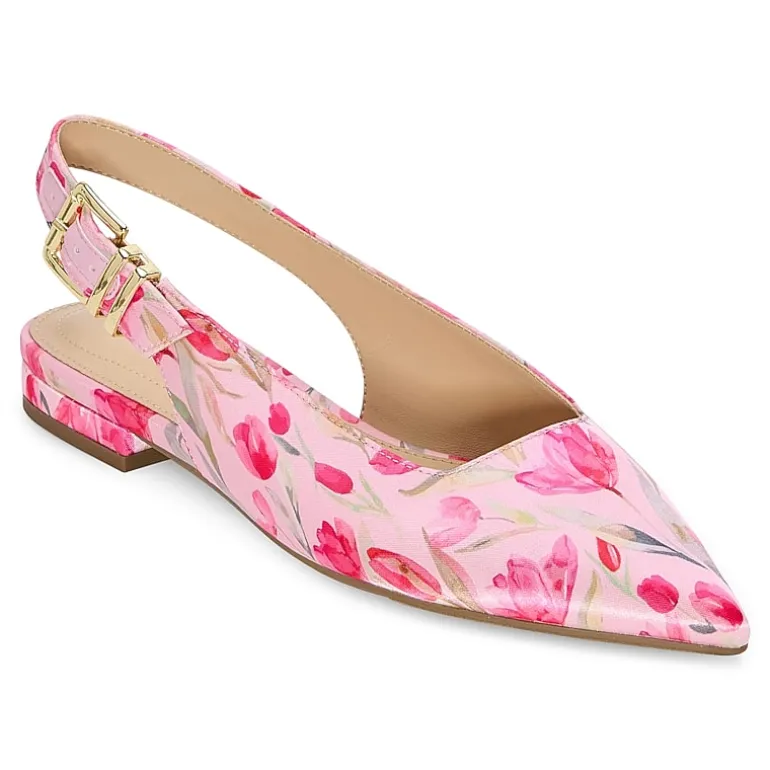 Liz Claiborne Shae Womens Pointed Closed Toe Ballet Flats