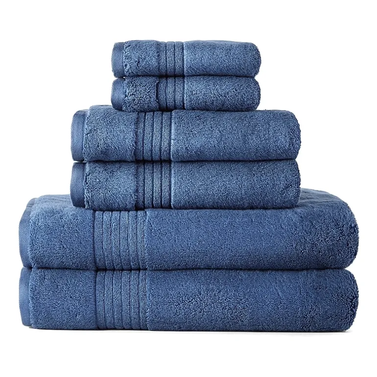 Liz Claiborne Signature Plush Solid 6-pc. Towel Set