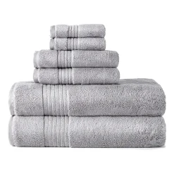 Liz Claiborne Signature Plush 6pc Bath Sheet Set