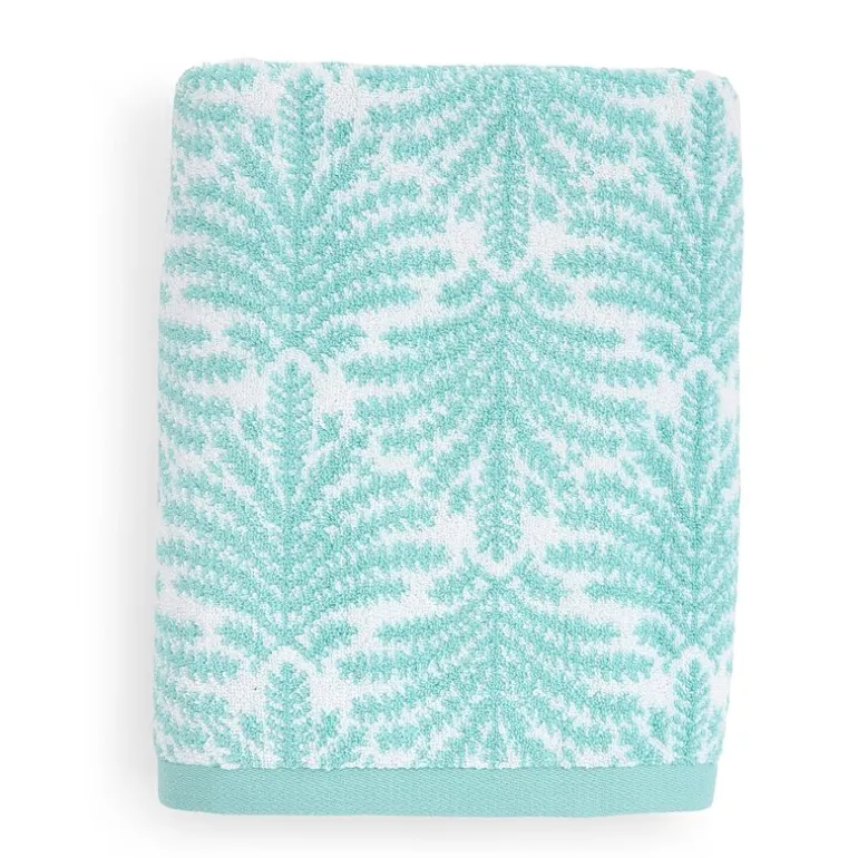 Liz Claiborne Signature Sprigs Plush Bath Towel