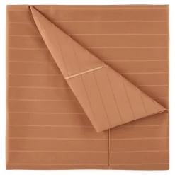 Liz Claiborne 600TC Cotton Sateen Dobby Stripe Wrinkle Free Sheet Set